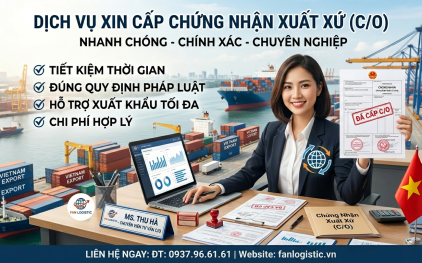 Dịch Vụ Xin Cấp Chứng Nhận Xuất Xứ (C/O)