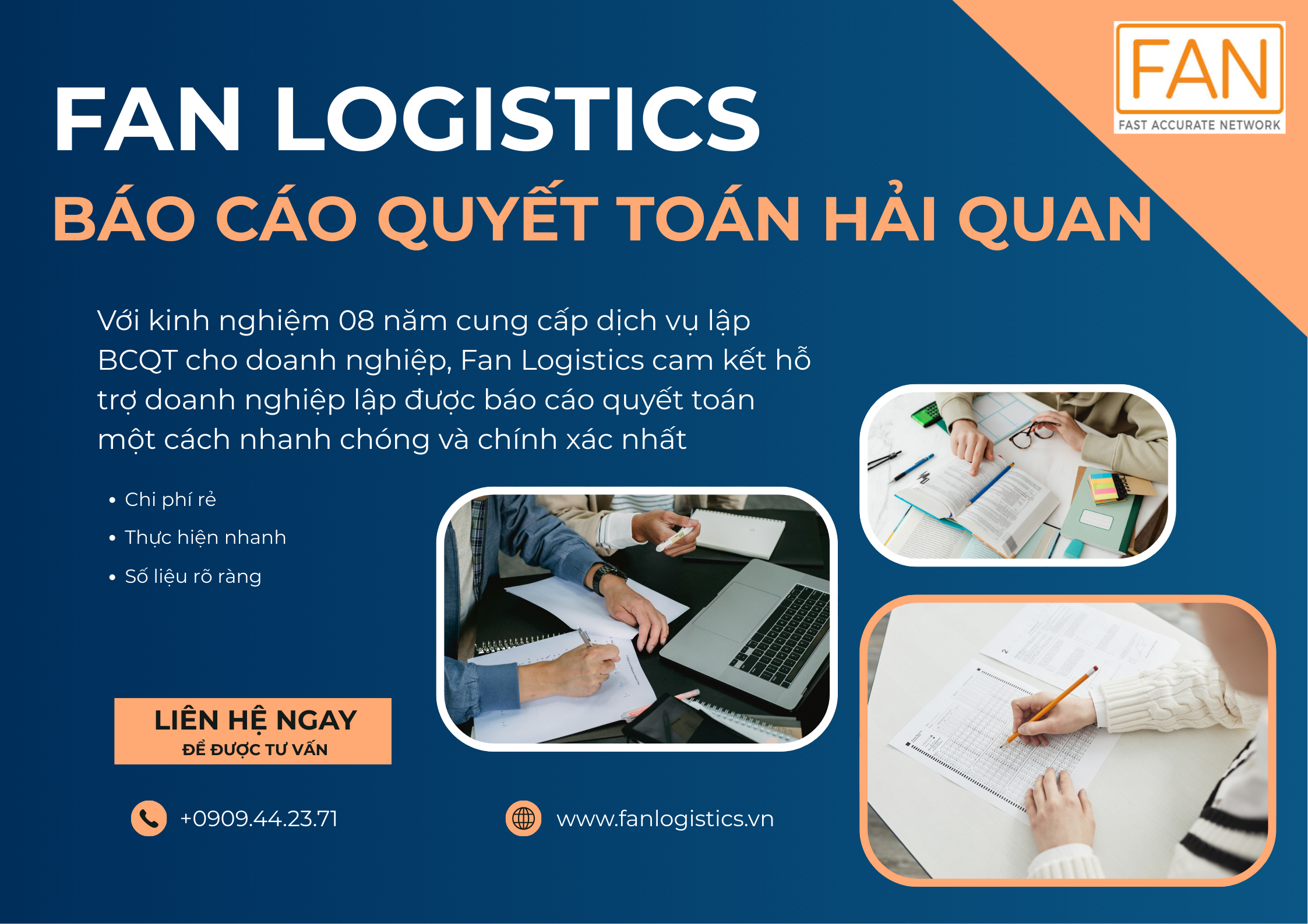 Dịch Vụ Báo Cáo Quyết Toán Hải Quan Trọn Gói 1 