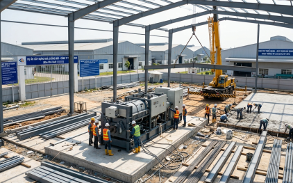 Hoạt động xây dựng, lắp đặt công trình trong khu chế xuất có bắt buộc phải có tờ khai hải quan không?