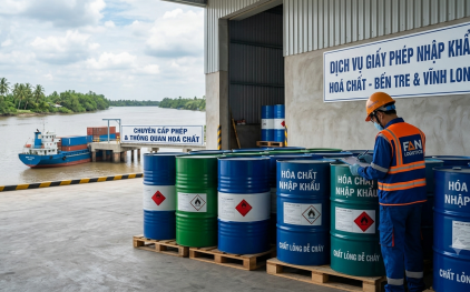 Dịch Vụ Giấy Phép Nhập Khẩu Hoá Chất Tại Bến Tre, Vĩnh Long Uy Tín