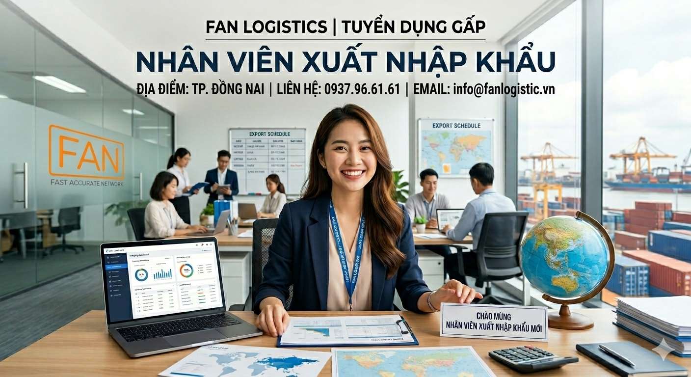 Tuyển dụng nhân viên xuất nhập khẩu tại đồng nai